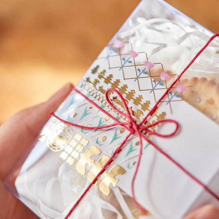 KITTA Masking Tape - Clear Uraraka (Gold Foil) — with packaging