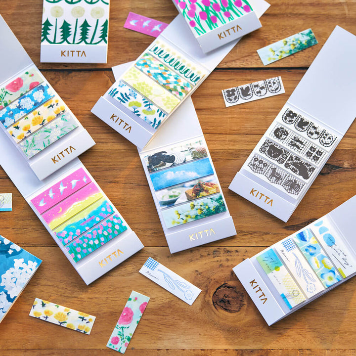 KITTA Masking Tape - Lake — close-up
