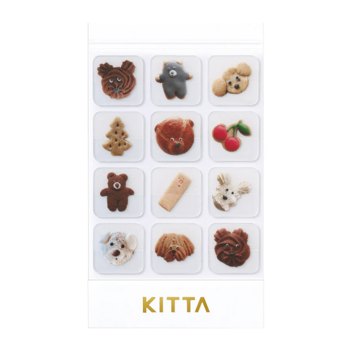 KITTA Clear Sticker - Snack — front view