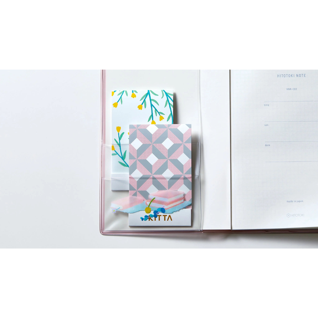 KITTA Clear Sticker - Snack — flat lay