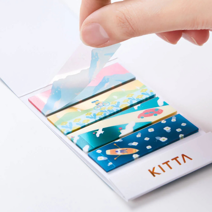 KITTA Masking Tape - Clear Uraraka (Gold Foil) — close-up