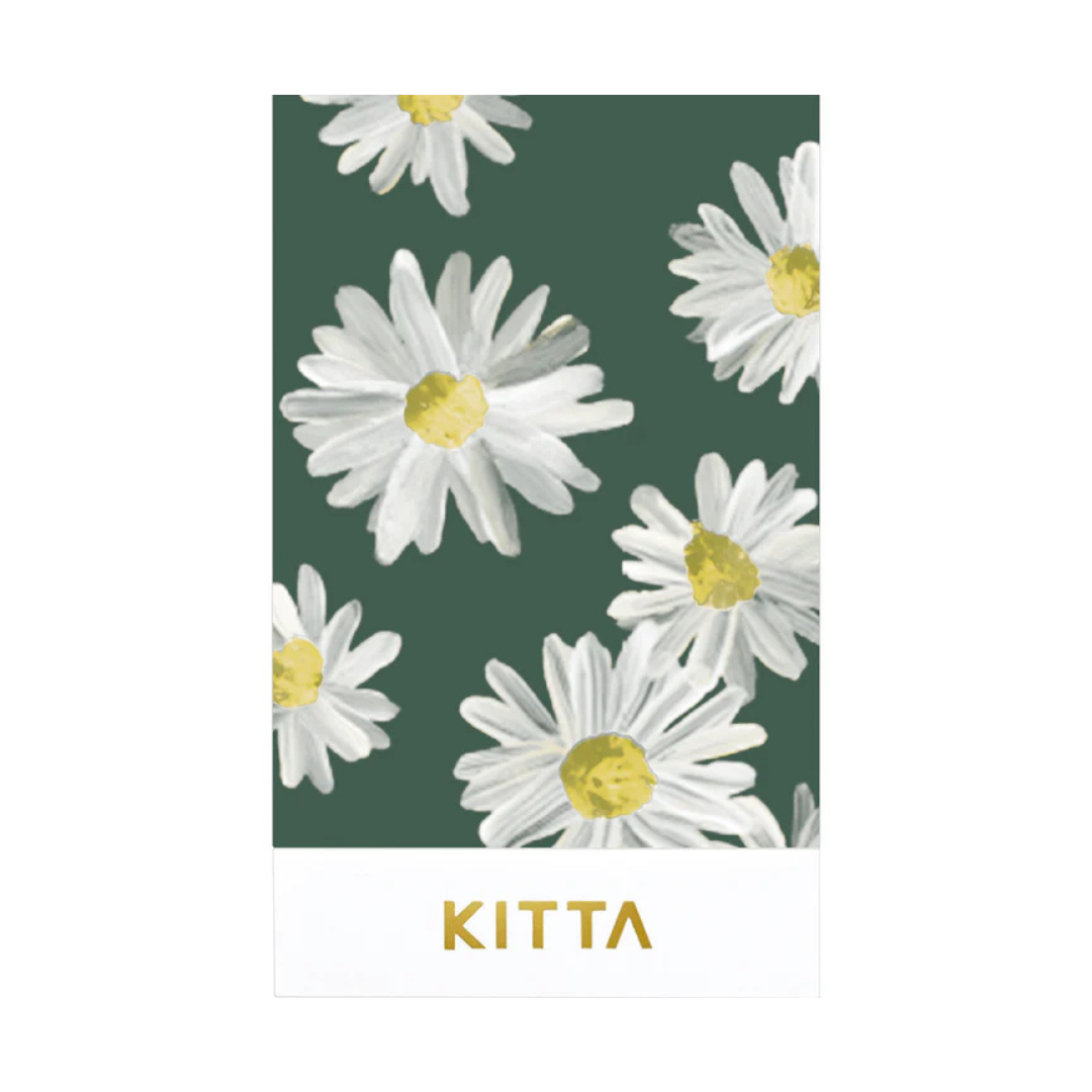KITTA Washi Tape - Flower 9 — pattern detail