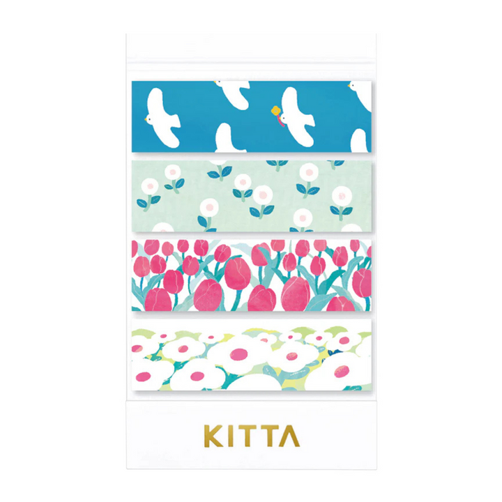 KITTA Washi Tape - Extended (Jabara) Fukei — roll front