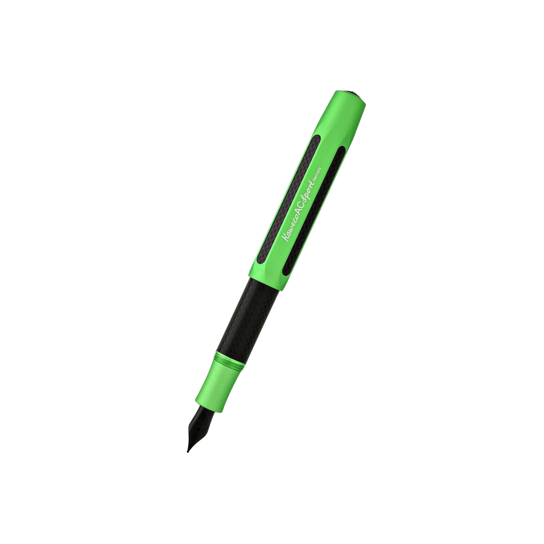 Kaweco AC Sport Fountain Pen - Green — capped
