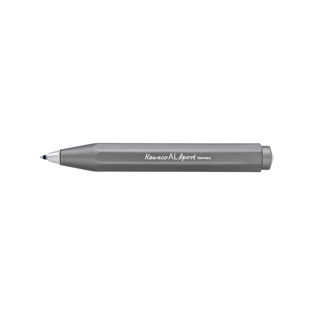Kaweco AL Sport Ballpoint Pen - Anthracite — barrel detail