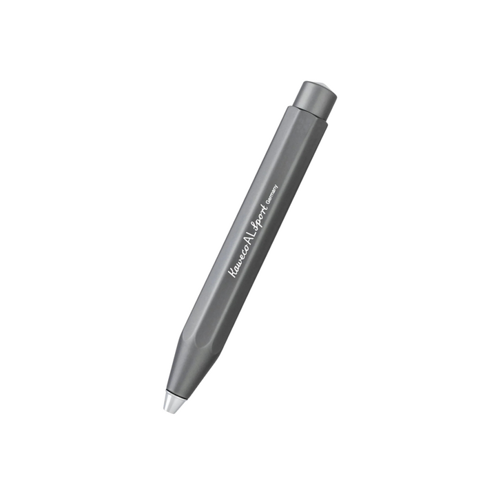 Kaweco AL Sport Ballpoint Pen - Anthracite — tip detail