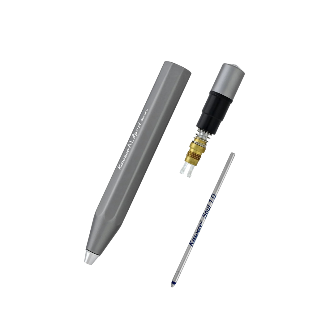 Kaweco AL Sport Ballpoint Pen - Anthracite — with packaging