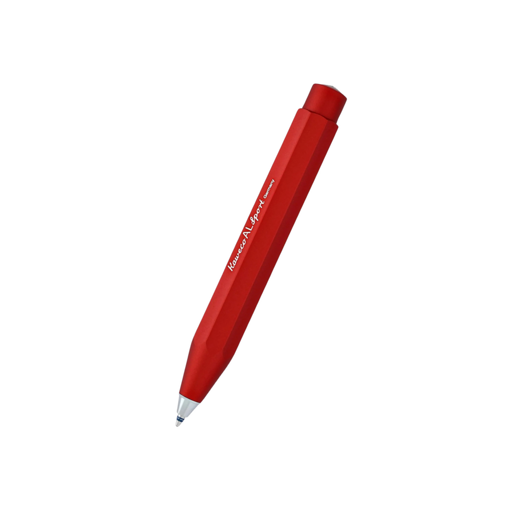 Kaweco AL Sport Ballpoint Pen in Deep Red — Kaweco ballpoint pen — reliable smooth-writing everyday pen, at Cityluxe Singapore