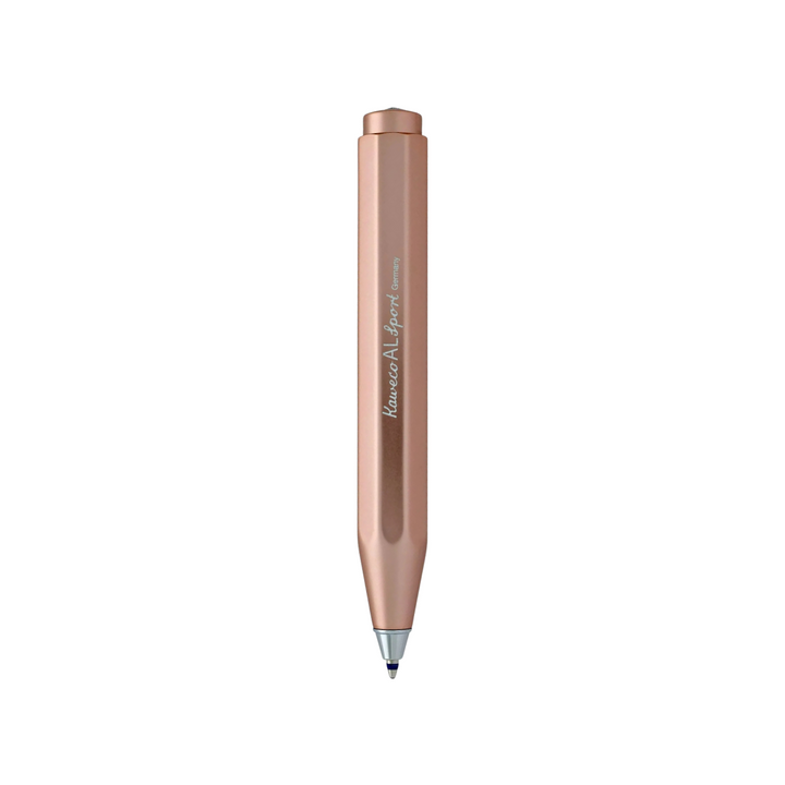 Kaweco AL Sport Ballpoint Pen - Rose Gold — with packaging