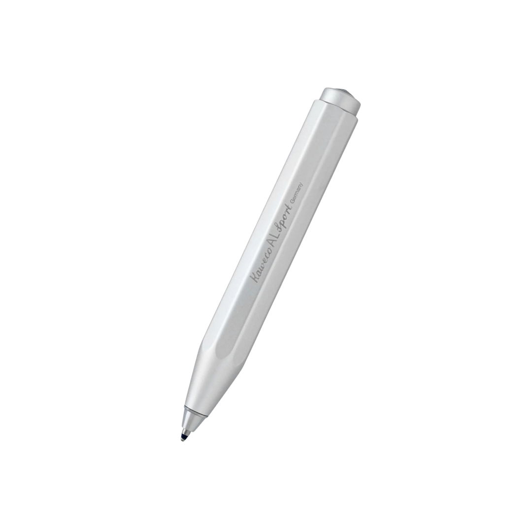 Kaweco AL Sport Ballpoint Pen - Silver — capped