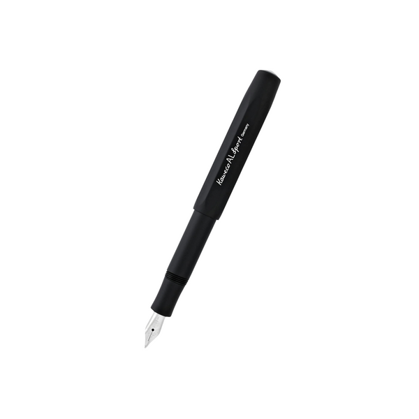Kaweco AL Sport Fountain Pen - Black — capped
