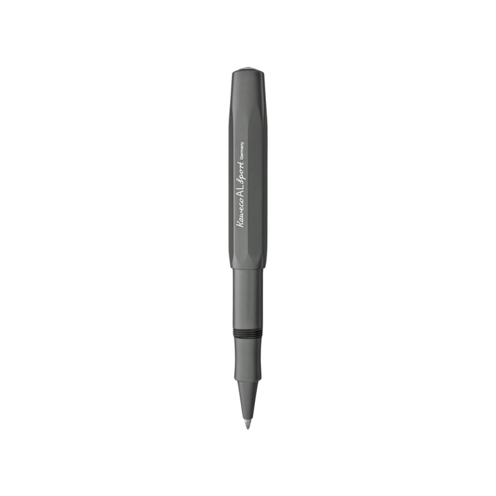 Kaweco AL Sport Gel Rollerball Pen - Anthracite — with packaging