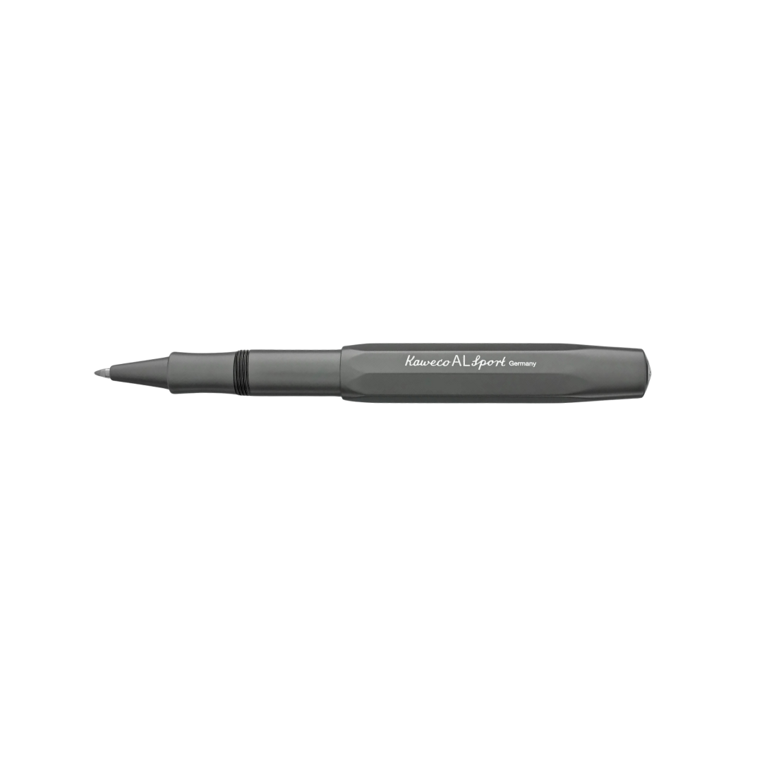 Kaweco AL Sport Gel Rollerball Pen - Anthracite — in use