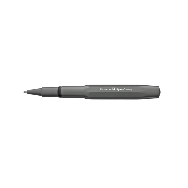 Kaweco AL Sport Gel Rollerball Pen - Anthracite — in use