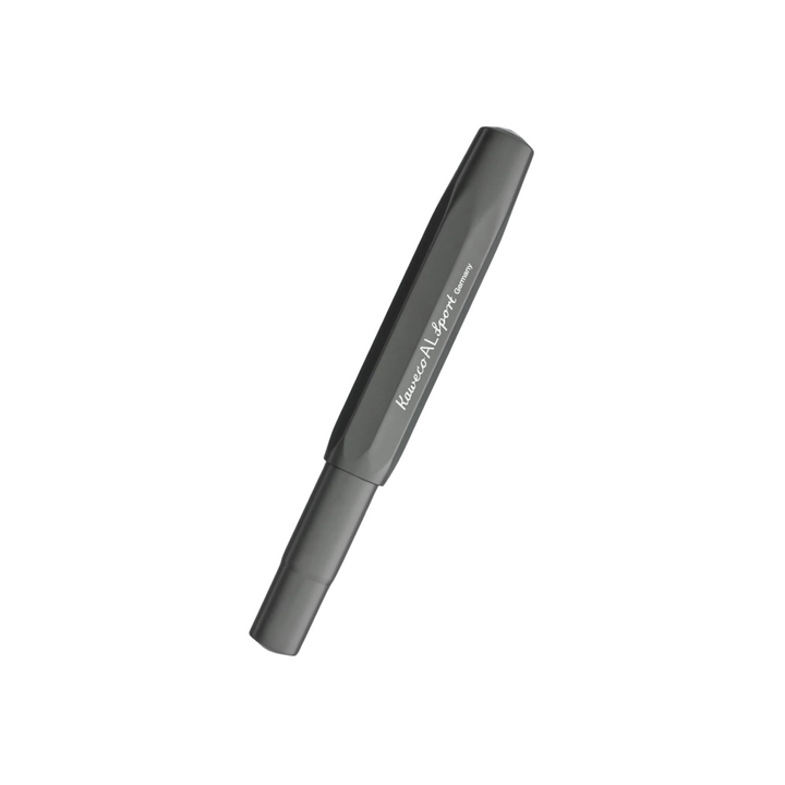 Kaweco AL Sport Gel Rollerball Pen - Anthracite — side view