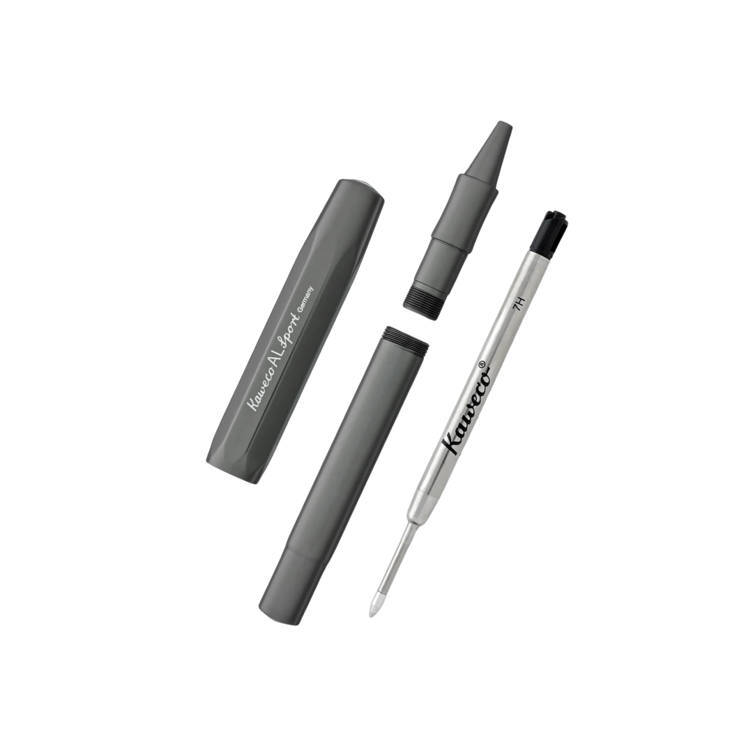 Kaweco AL Sport Gel Rollerball Pen - Anthracite — detail view