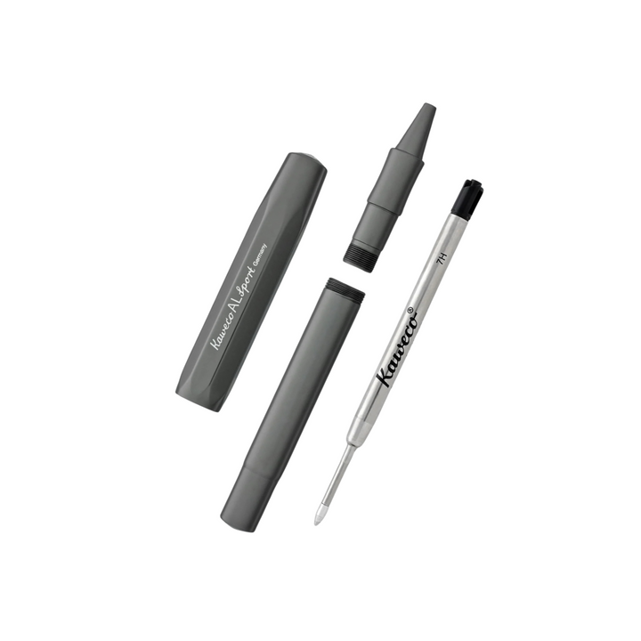 Kaweco AL Sport Gel Rollerball Pen - Anthracite — detail view