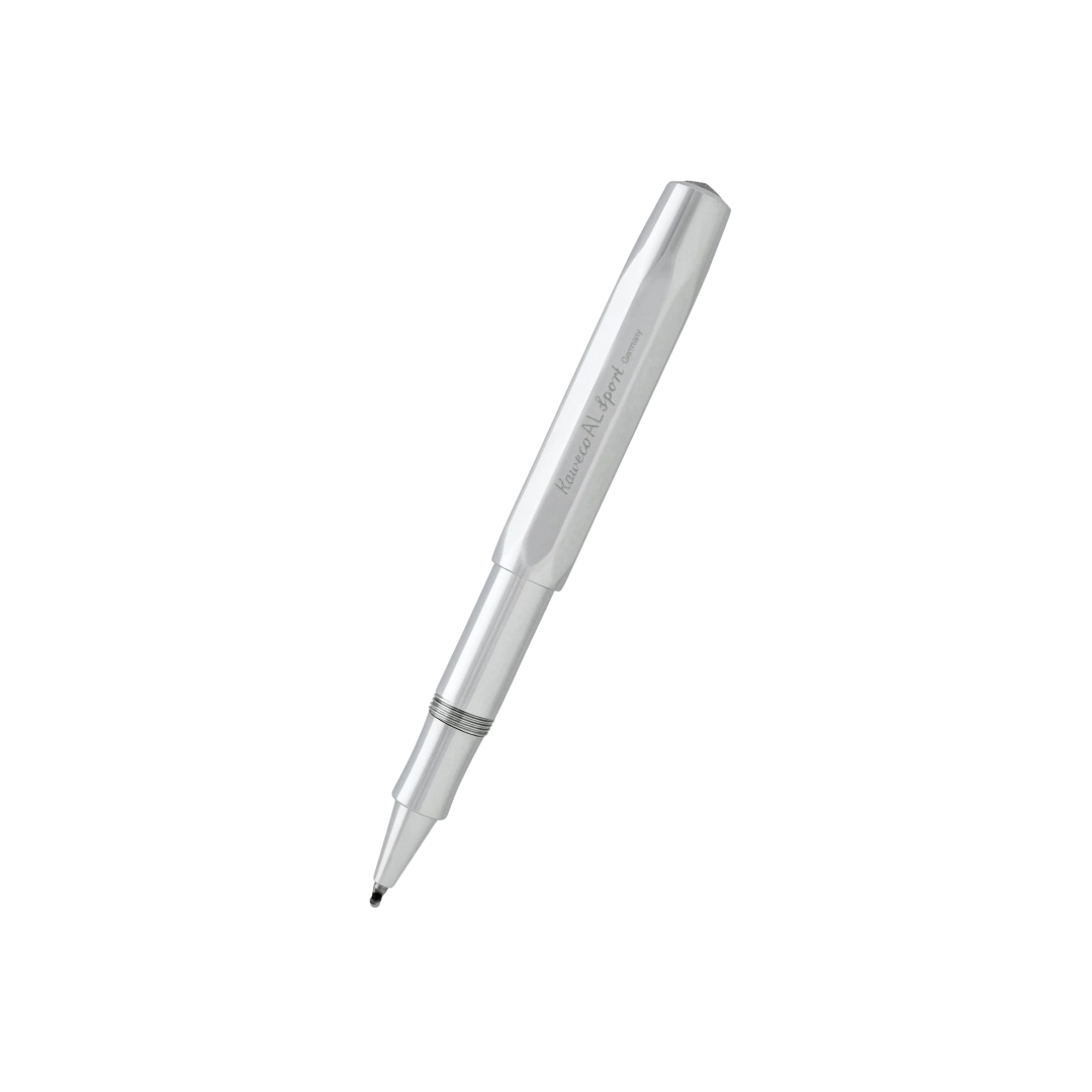 Kaweco AL Sport Gel Rollerball Pen - Silver — front view