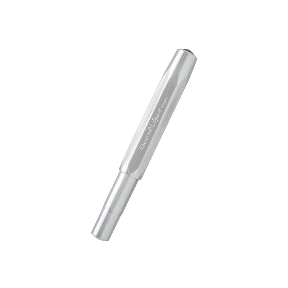 Kaweco AL Sport Gel Rollerball Pen - Silver — side view
