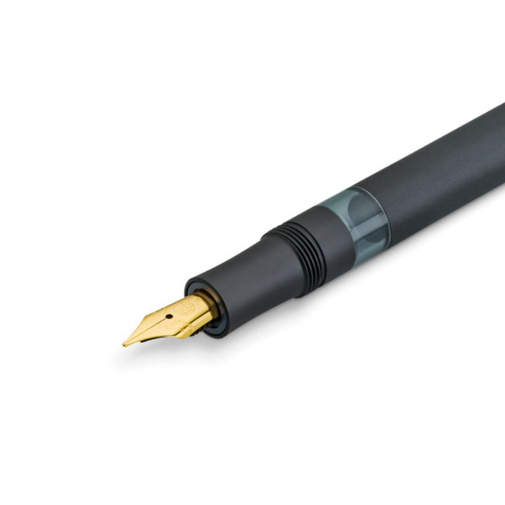 Kaweco AL Sport PISTON FILLER Starter Set - Black — flat lay