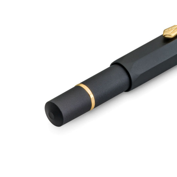 Kaweco AL Sport PISTON FILLER Starter Set - Black — flat lay