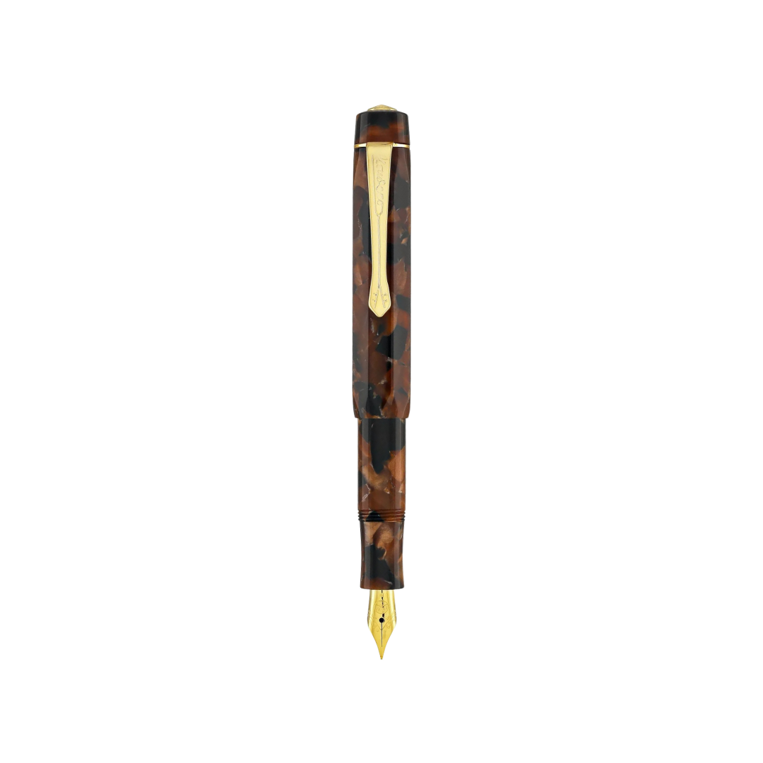 Kaweco Art Sport Fountain Pen - Hickory Brown — flat lay