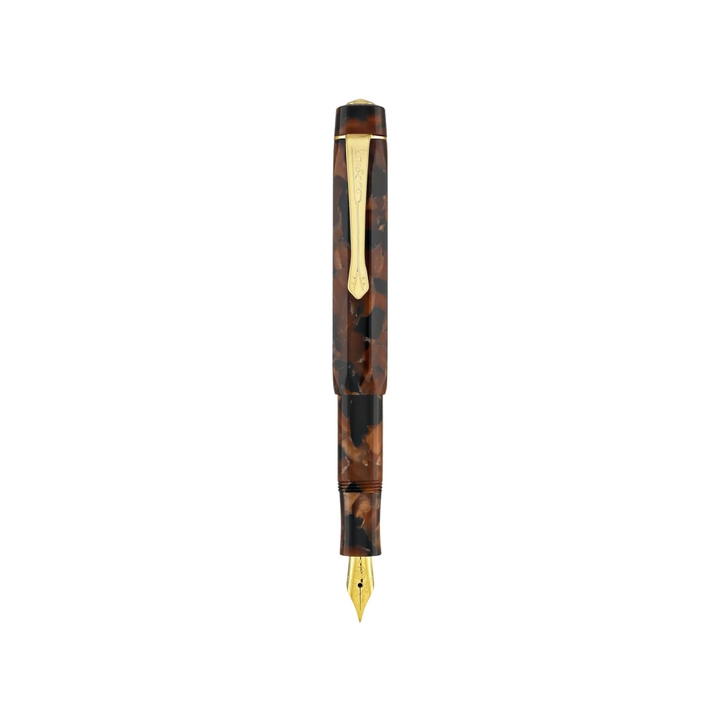 Kaweco Art Sport Fountain Pen - Hickory Brown — flat lay