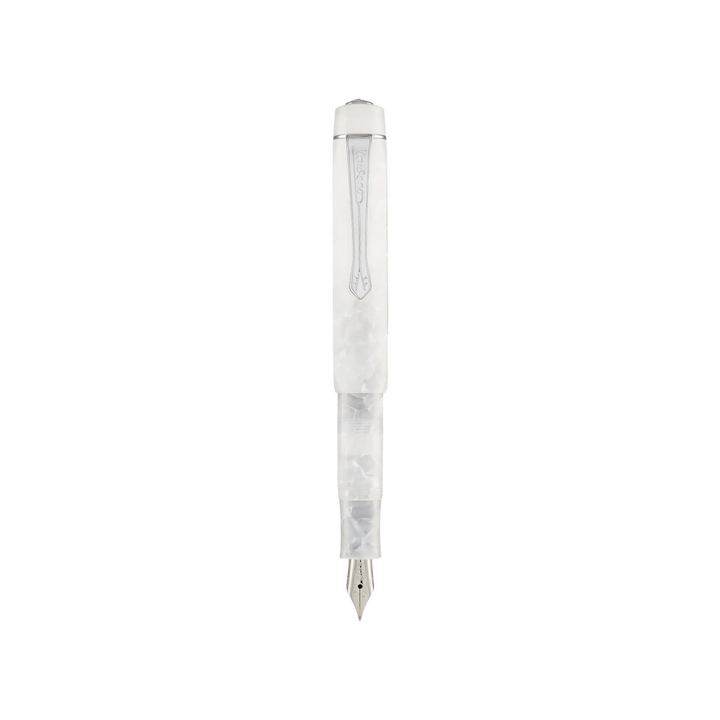 Kaweco Art Sport Fountain Pen - Mineral White — flat lay