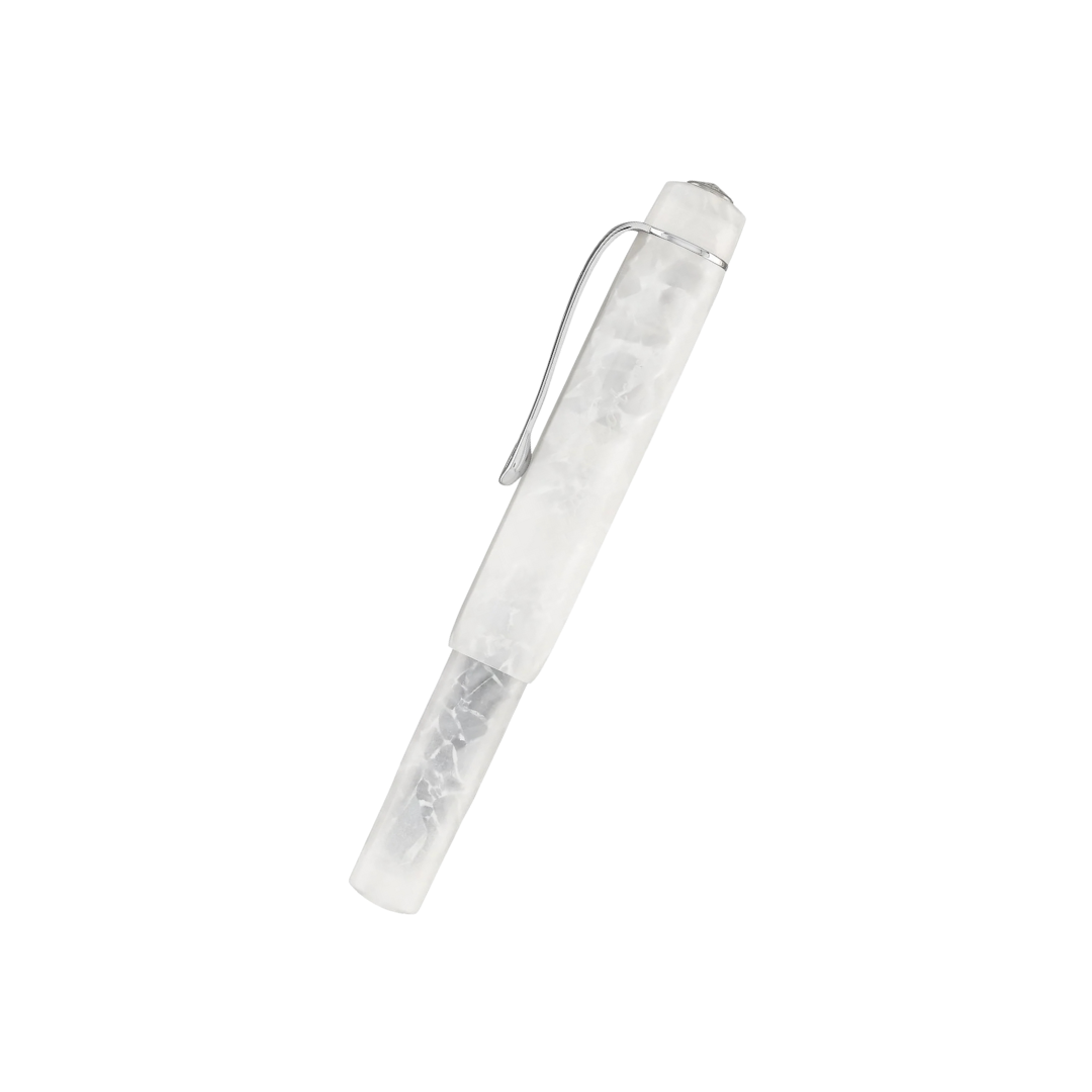 Kaweco Art Sport Fountain Pen - Mineral White — barrel detail