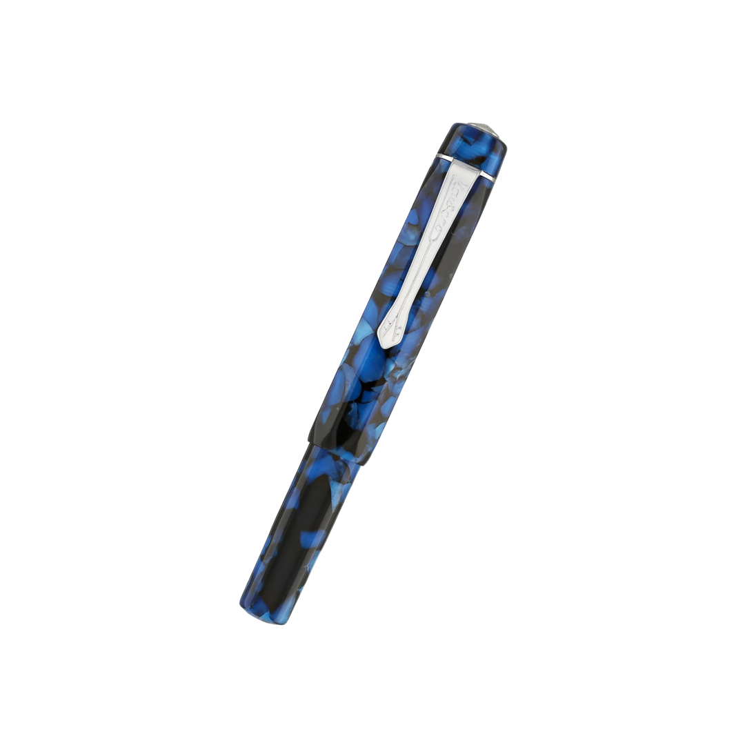 Kaweco Art Sport Fountain Pen - Pebble Blue — barrel detail
