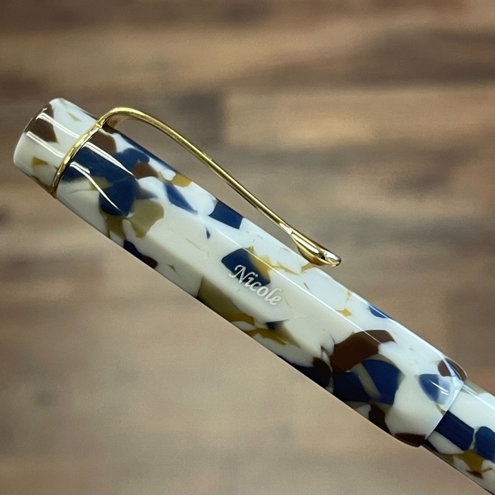 Kaweco Art Sport Fountain Pen - Terrazzo — flat lay