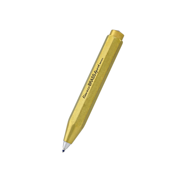 Kaweco Brass Sport Ballpoint Pen — Kaweco ballpoint pen — reliable smooth-writing everyday pen, at Cityluxe Singapore