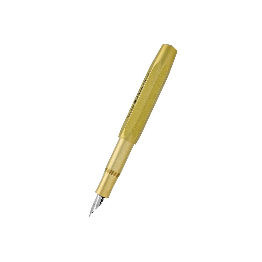 Kaweco Brass Sport Fountain Pen — Kaweco fountain pen — precision nib writing instrument, at Cityluxe Singapore stationery store