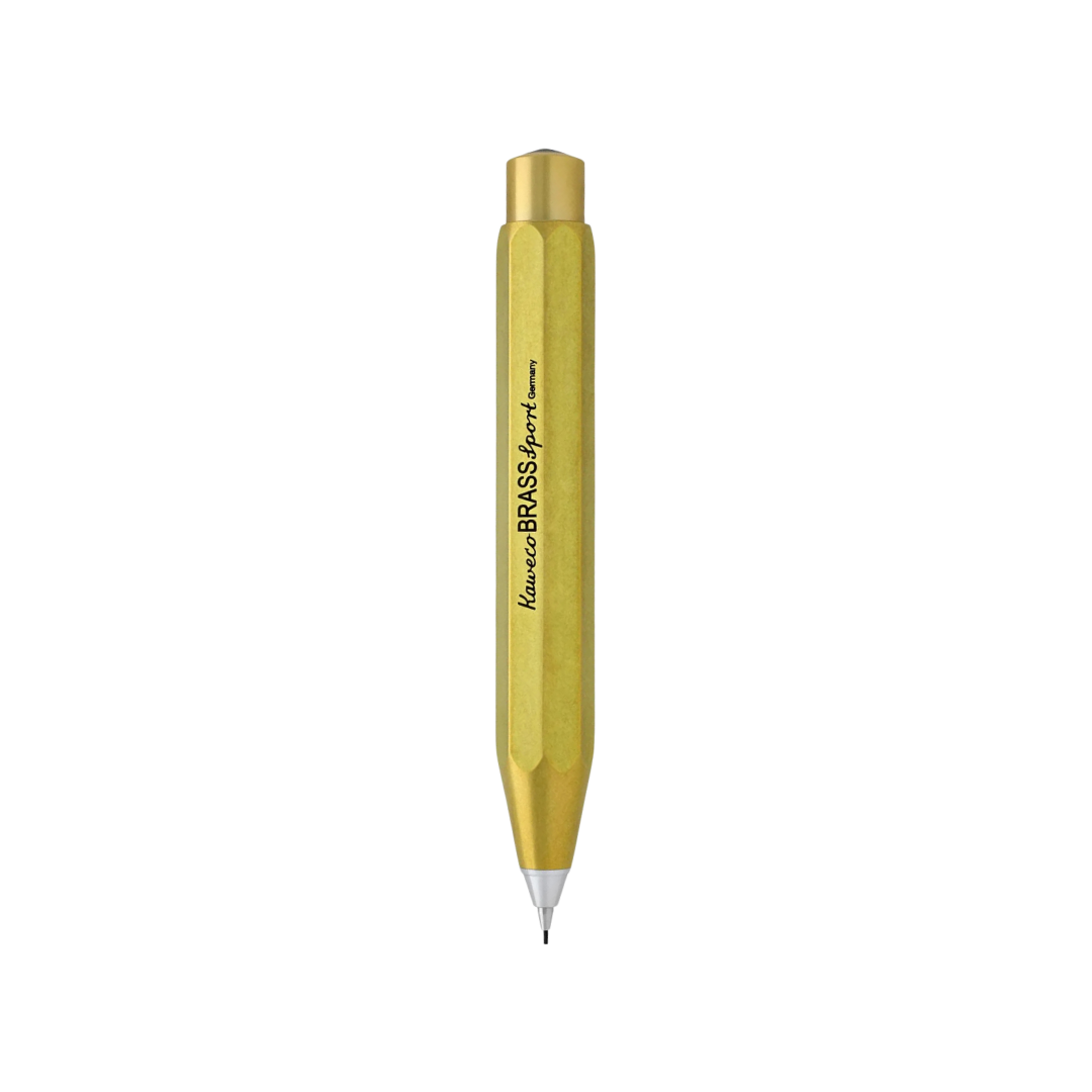 Kaweco Brass Sport Mechanical Pencil — tip detail
