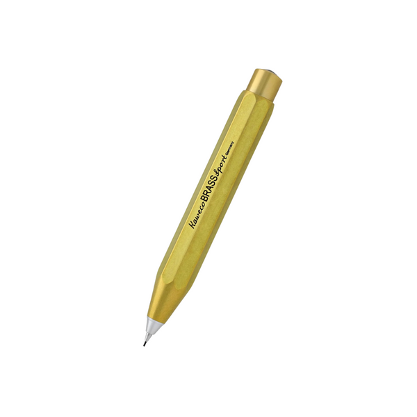 Kaweco Brass Sport Mechanical Pencil — capped