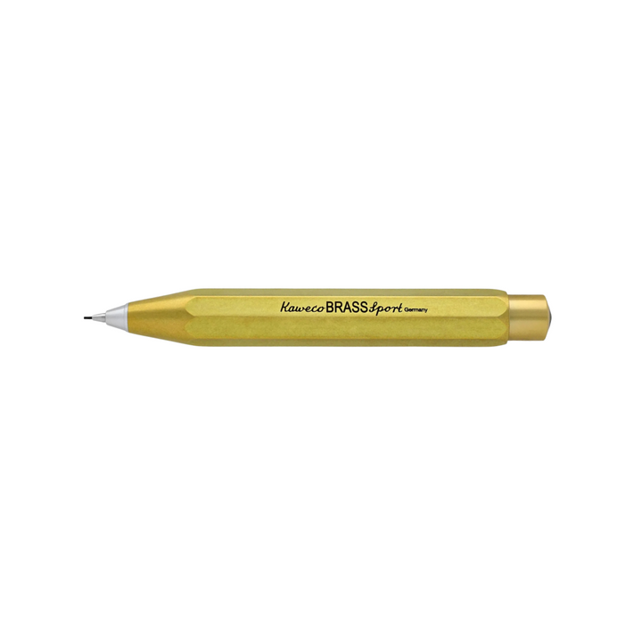 Kaweco Brass Sport Mechanical Pencil — with packaging
