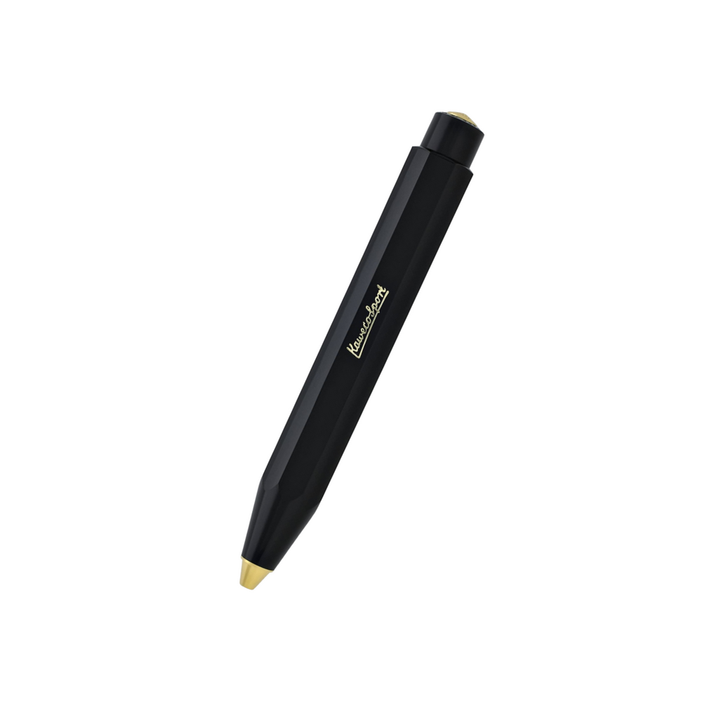 Kaweco Classic Sport Ballpoint Pen in Black — Kaweco ballpoint pen — reliable smooth-writing everyday pen, at Cityluxe Singapore