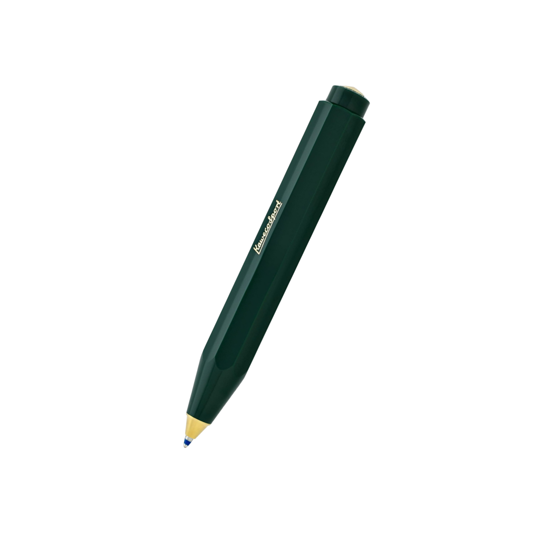 Kaweco Classic Sport Ballpoint Pen in Green — Kaweco ballpoint pen — reliable smooth-writing everyday pen, at Cityluxe Singapore
