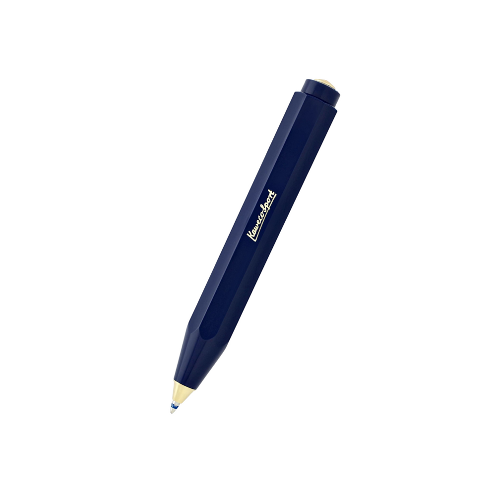 Kaweco Classic Sport Ballpoint Pen in Navy — Kaweco ballpoint pen — reliable smooth-writing everyday pen, at Cityluxe Singapore