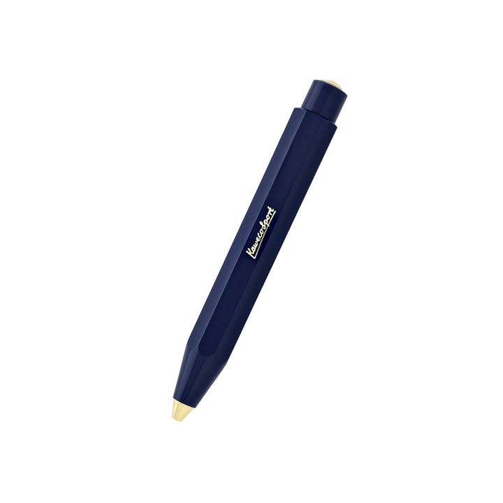 Kaweco Classic Sport Ballpoint Pen in Navy — Kaweco ballpoint pen — reliable smooth-writing everyday pen, at Cityluxe Singapore