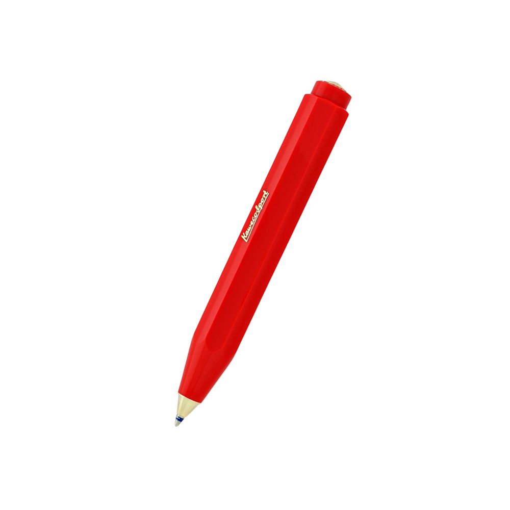 Kaweco Classic Sport Ballpoint Pen in Red — Kaweco ballpoint pen — reliable smooth-writing everyday pen, at Cityluxe Singapore