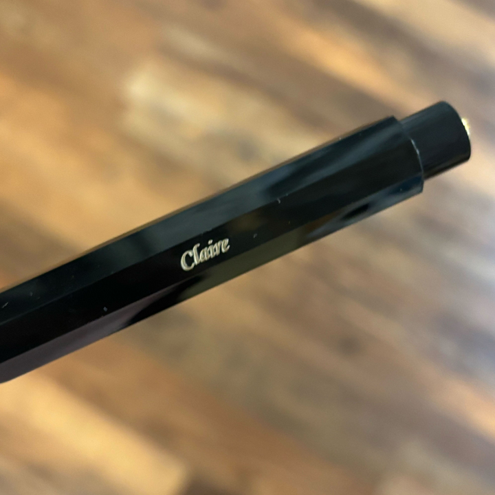 Kaweco Classic Sport Clutch Pencil 3.2mm - Black — barrel detail