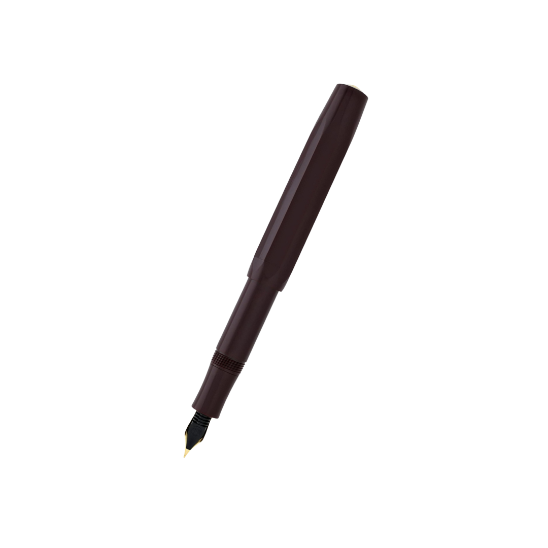 Kaweco Classic Sport Fountain Pen in Bordeaux — Kaweco fountain pen — precision nib writing instrument, at Cityluxe Singapore stationery store
