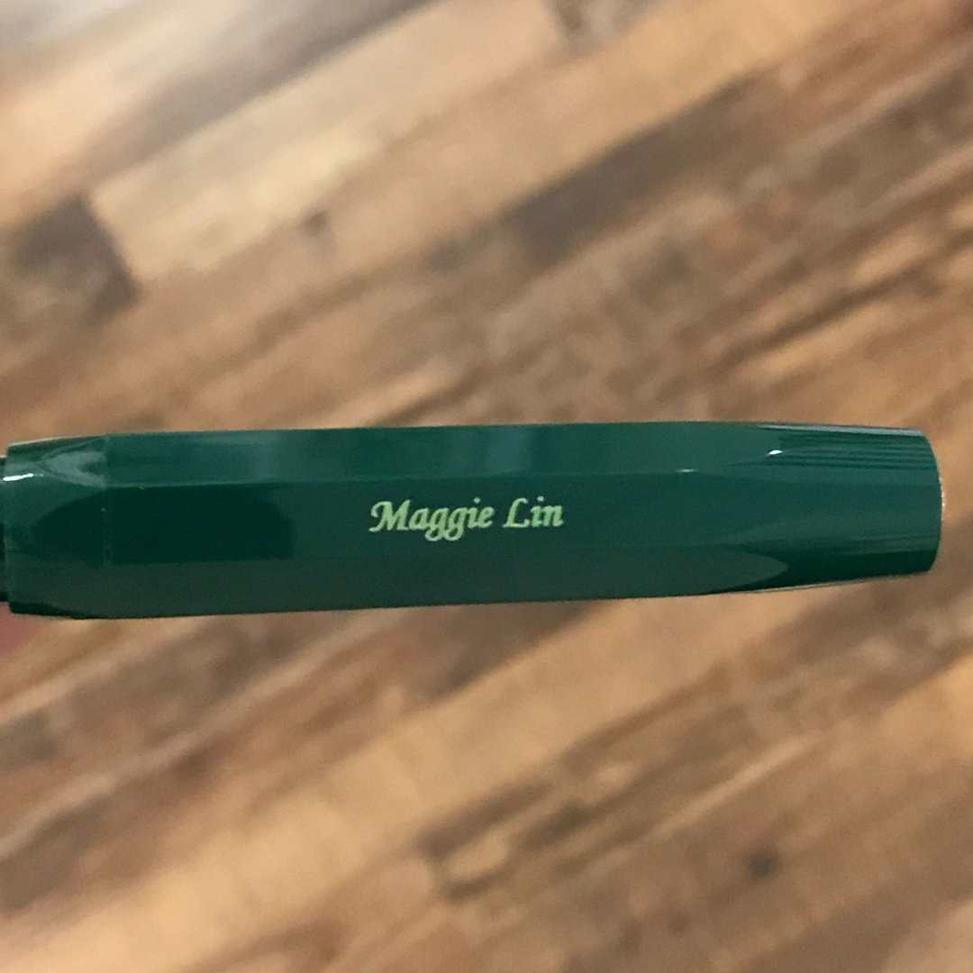 Kaweco Classic Sport Fountain Pen - Green — flat lay