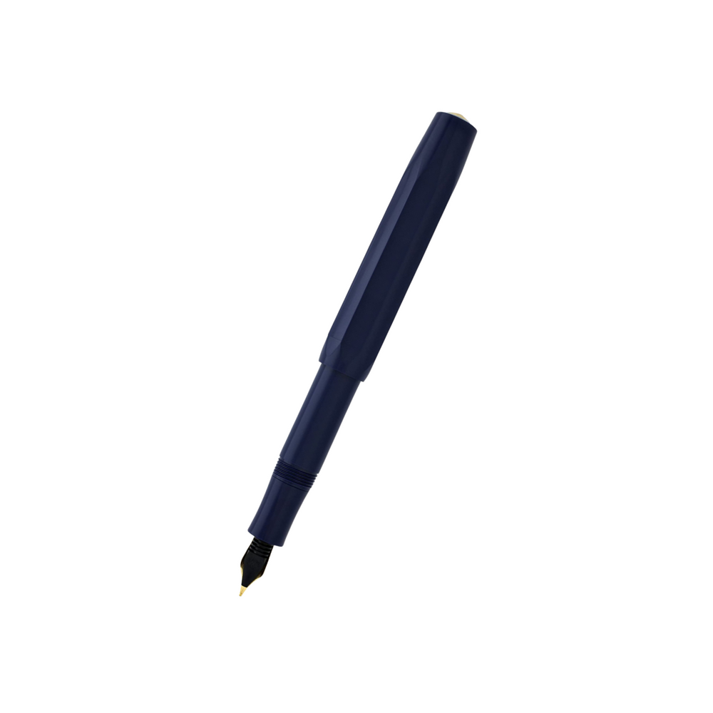 Kaweco Classic Sport Fountain Pen in Navy — Kaweco fountain pen — precision nib writing instrument, at Cityluxe Singapore stationery store
