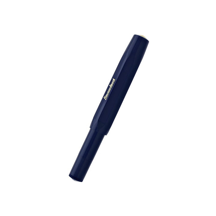 Kaweco Classic Sport Fountain Pen in Navy — Kaweco fountain pen — precision nib writing instrument, at Cityluxe Singapore stationery store