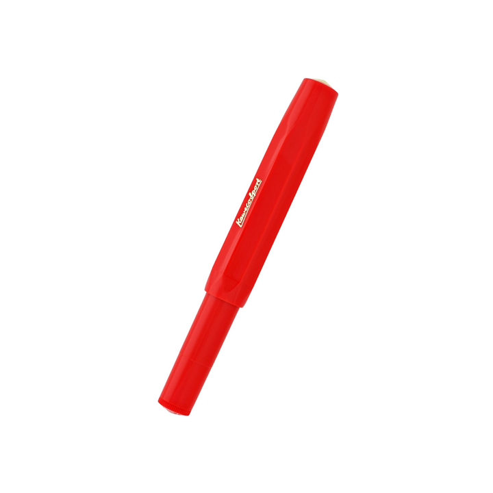 Kaweco Classic Sport Fountain Pen - Red — barrel detail