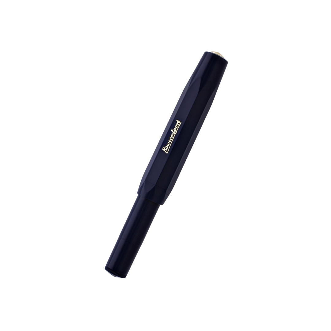 Kaweco Classic Sport Gel Roller Pen in Navy — Kaweco rollerball pen — fluid gel ink writing instrument, at Cityluxe Singapore