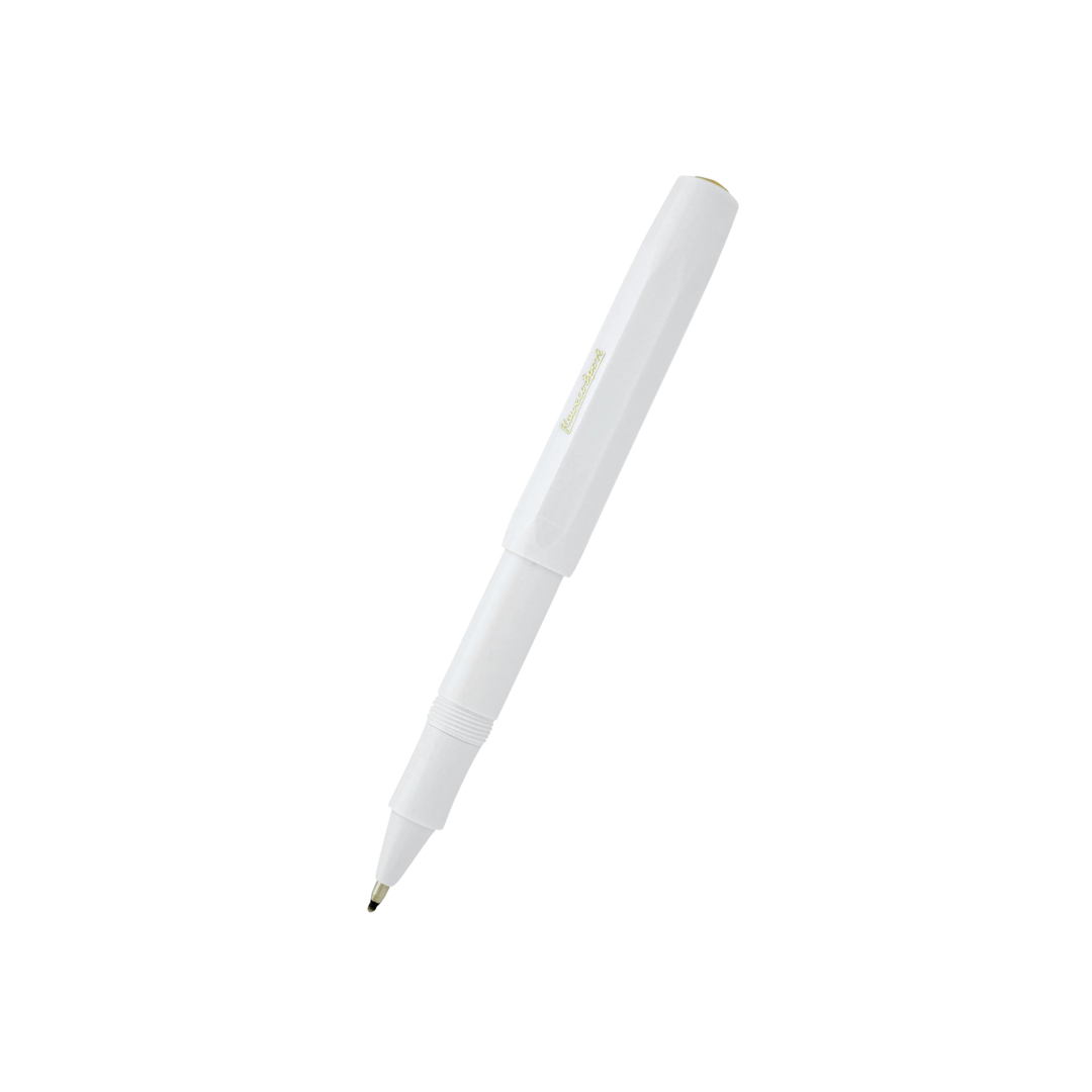 Kaweco Classic Sport Gel Roller Pen - White — detail view
