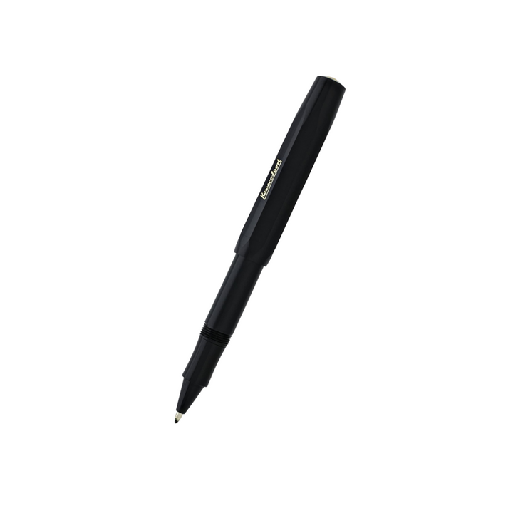 Kaweco Classic Sport Gel Rollerball Pen in Black — Kaweco rollerball pen — fluid gel ink writing instrument, at Cityluxe Singapore